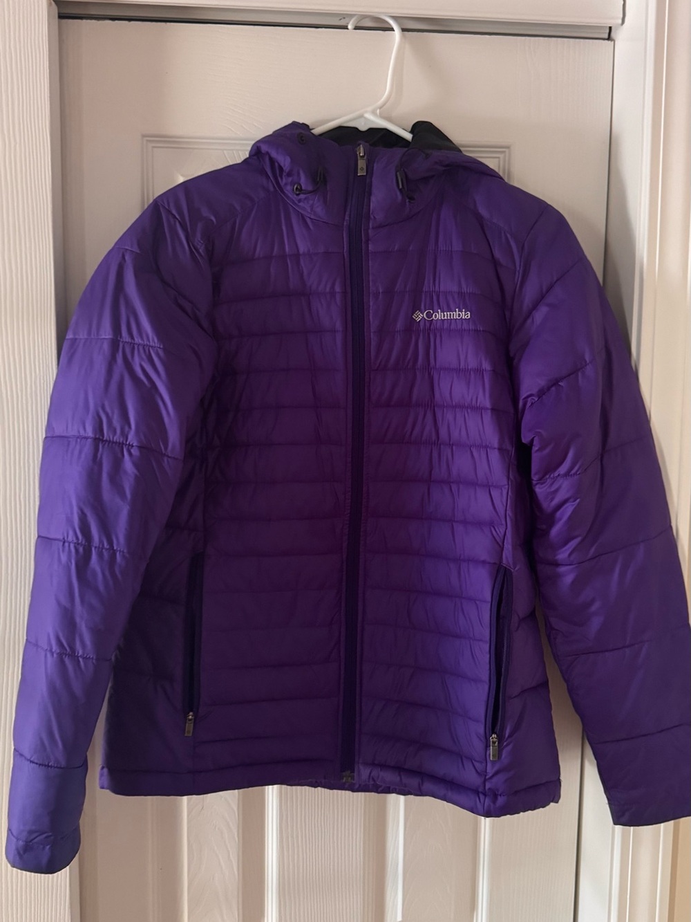Columbia Women  Purple Puffer Jacket